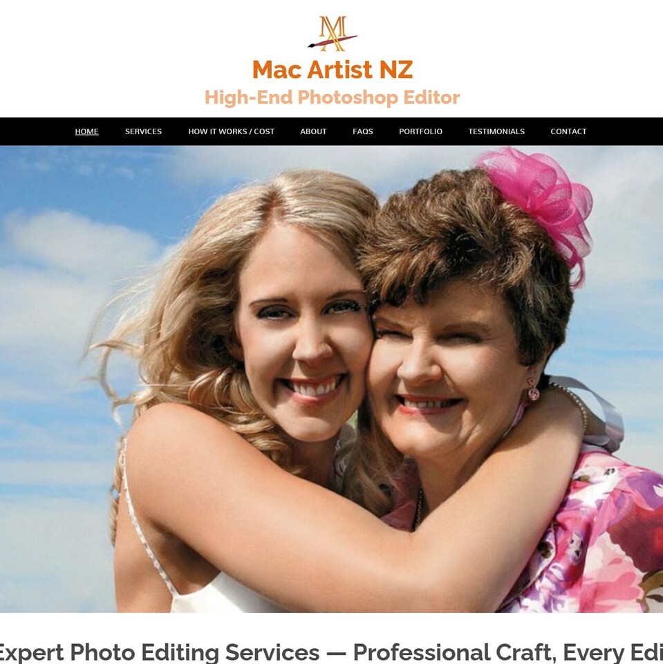 MacartistNZ expert photo retouching