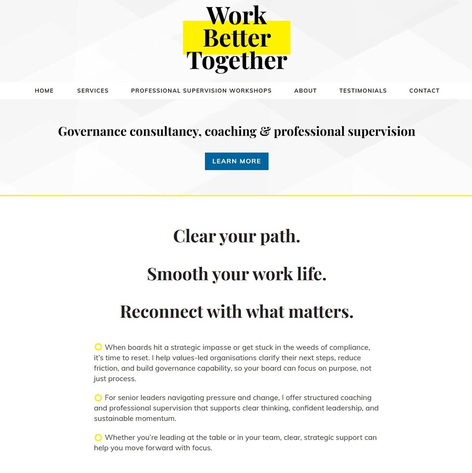 Work Better Together consultancy